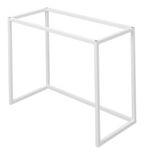 Консоль под раковину на металлокаркасе Brevita Dakota DAK-019080-19-012Я 80см дуб Галифакс олово/белый